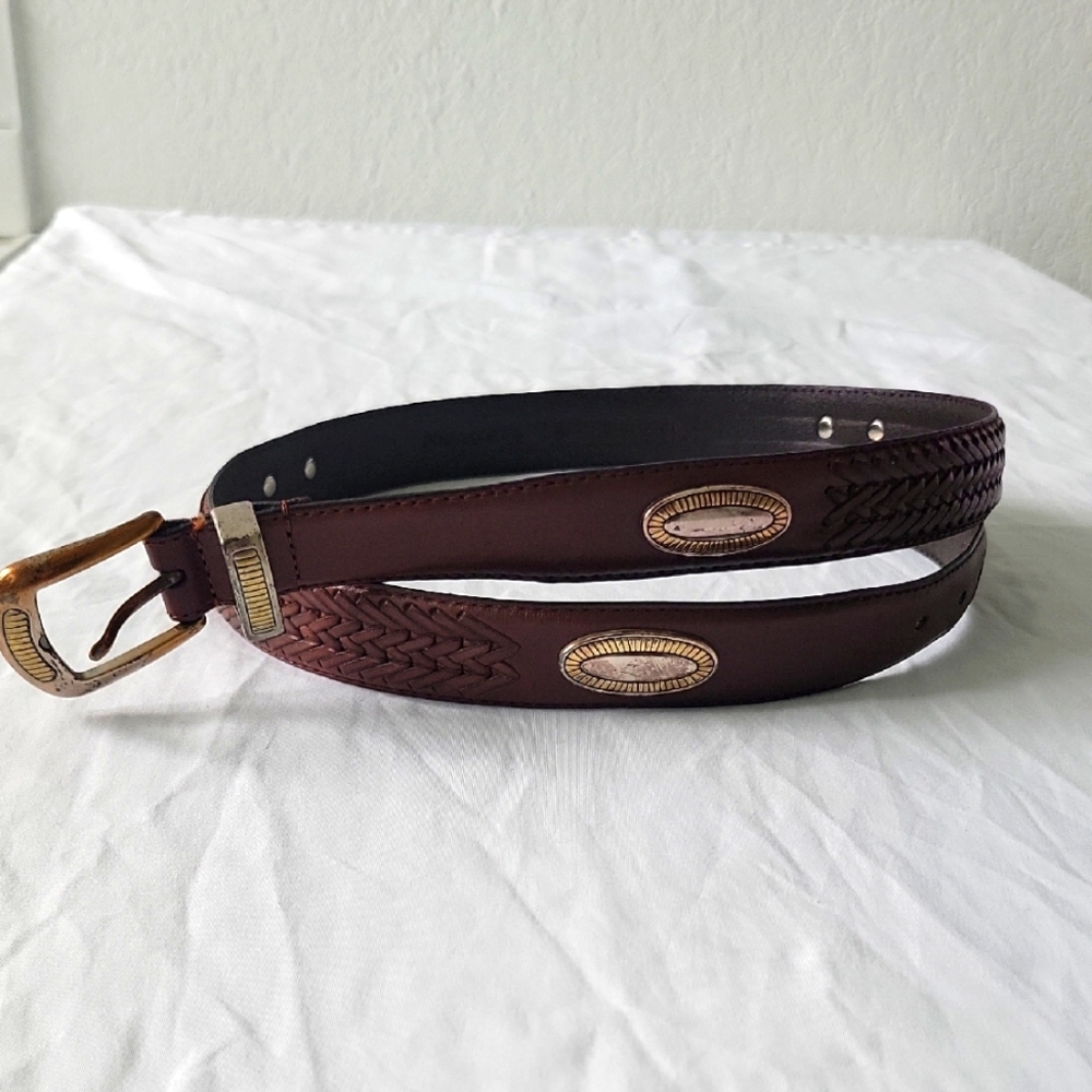 Fossil Men's Brown Leather Belt